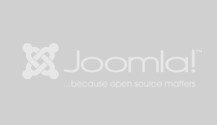 We build our websites with Joomla